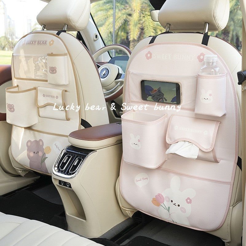 Car Seat Back Storage Bag