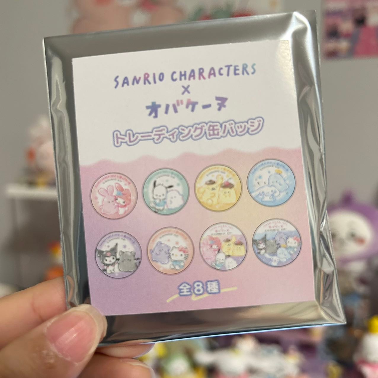 Sanrio X Little Ghost Badge Blind Box