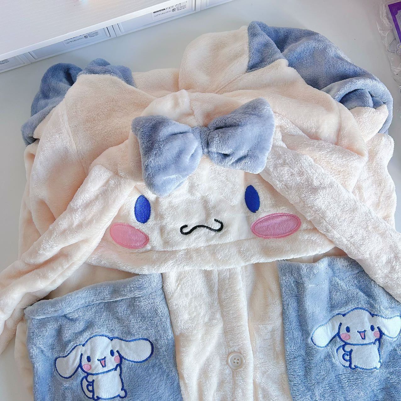 Cinnamoroll Milk Fleece Robe (Unofficial)