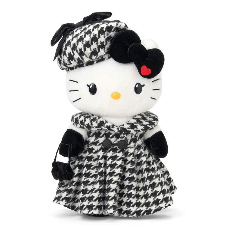 Houndstooth Hello Kitty Birthday Commemorative Plush 2025