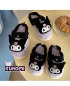 Kuromi Plush Slippers