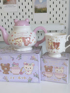 Rilakkuma Floral Afternoon Tea Tableware Set