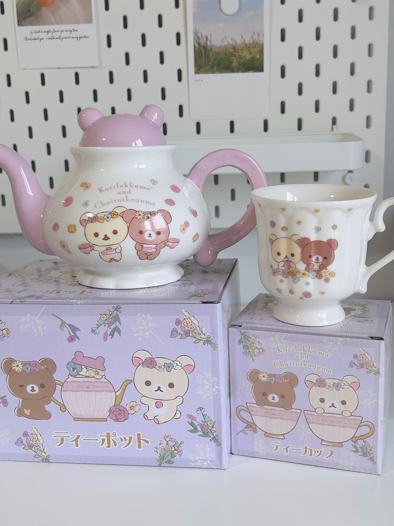 Rilakkuma Floral Afternoon Tea Tableware Set