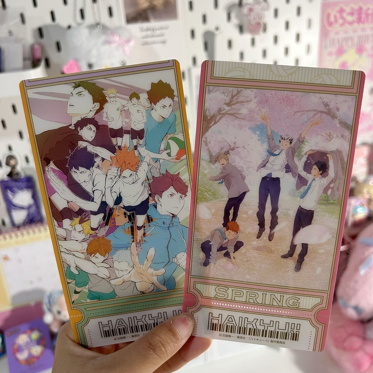 Haikyuu Ticket Stub Clear Card Blind Pack
