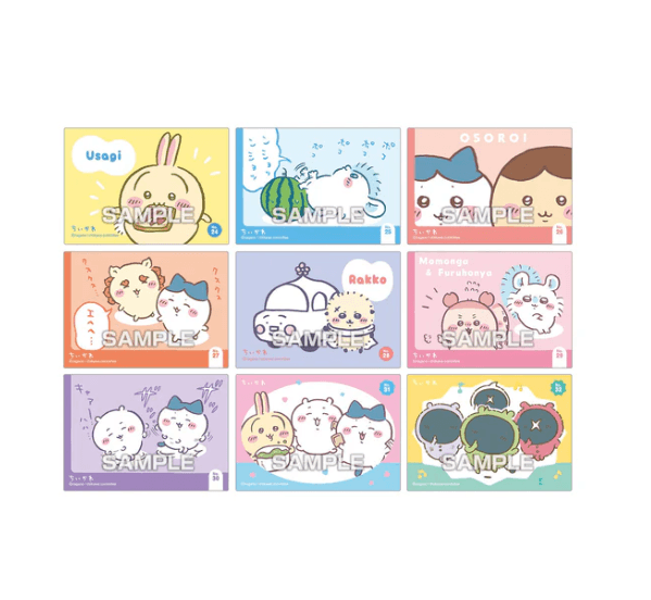 Chiikawa Clear Card Shokugan Blind Pack