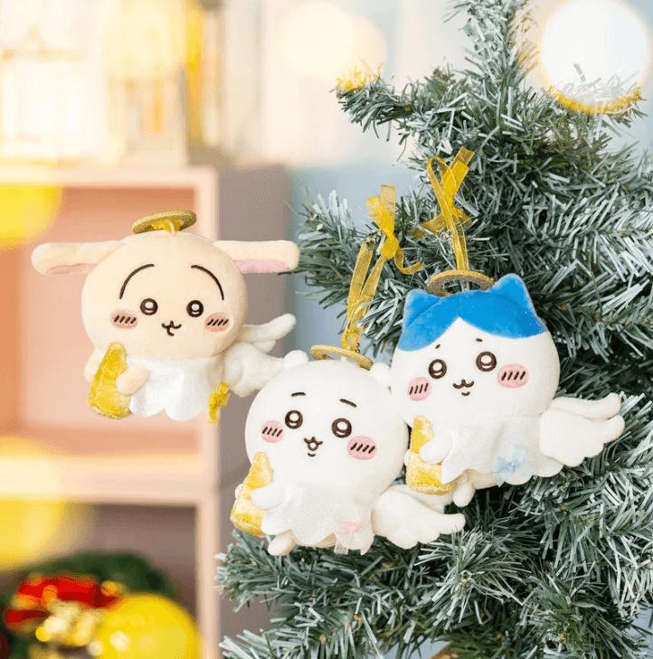 Chiikawa Christmas Angel Mascot