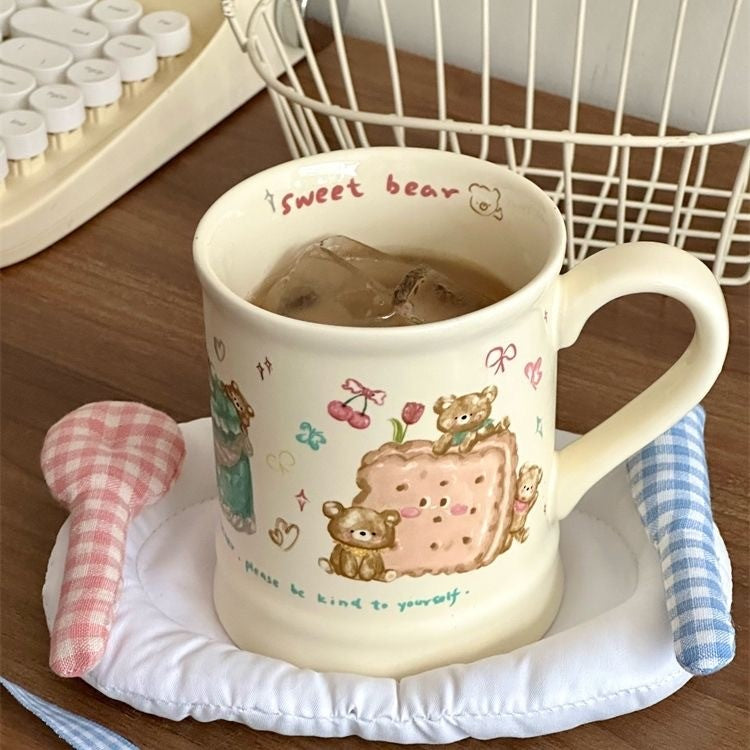 Bear Biscuit Breakfast Mug
