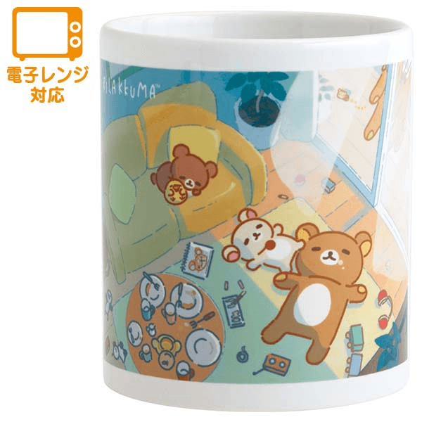 Rilakkuma Stay With Me Ceramic Mug
