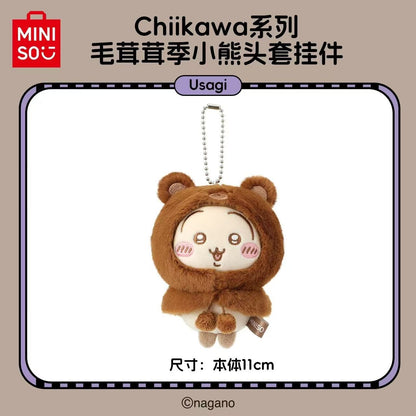 MINISO x Chiikawa Bear Plush Mascot