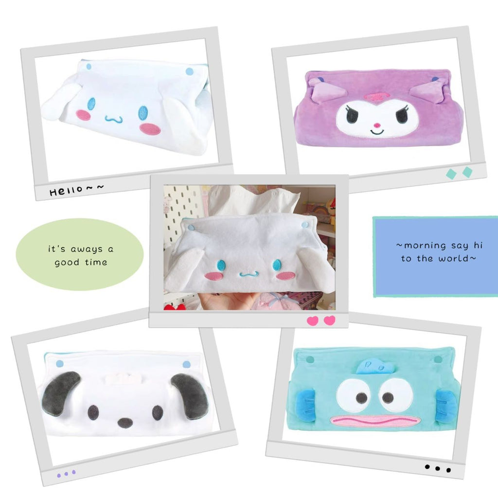 Sanrio Plush Tissue Box Cover