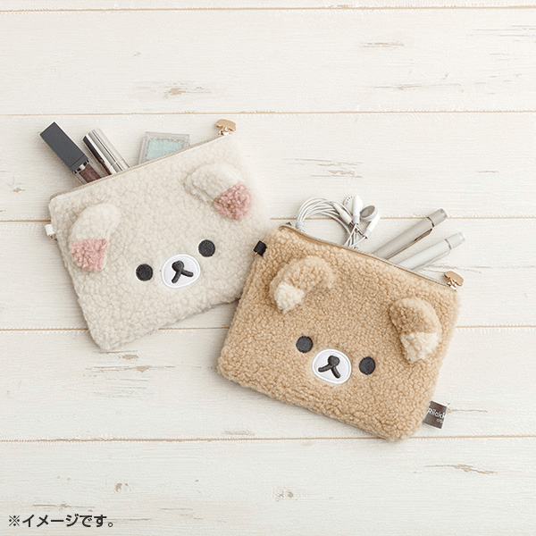 Rilakkuma Plush Cosmetic Bag