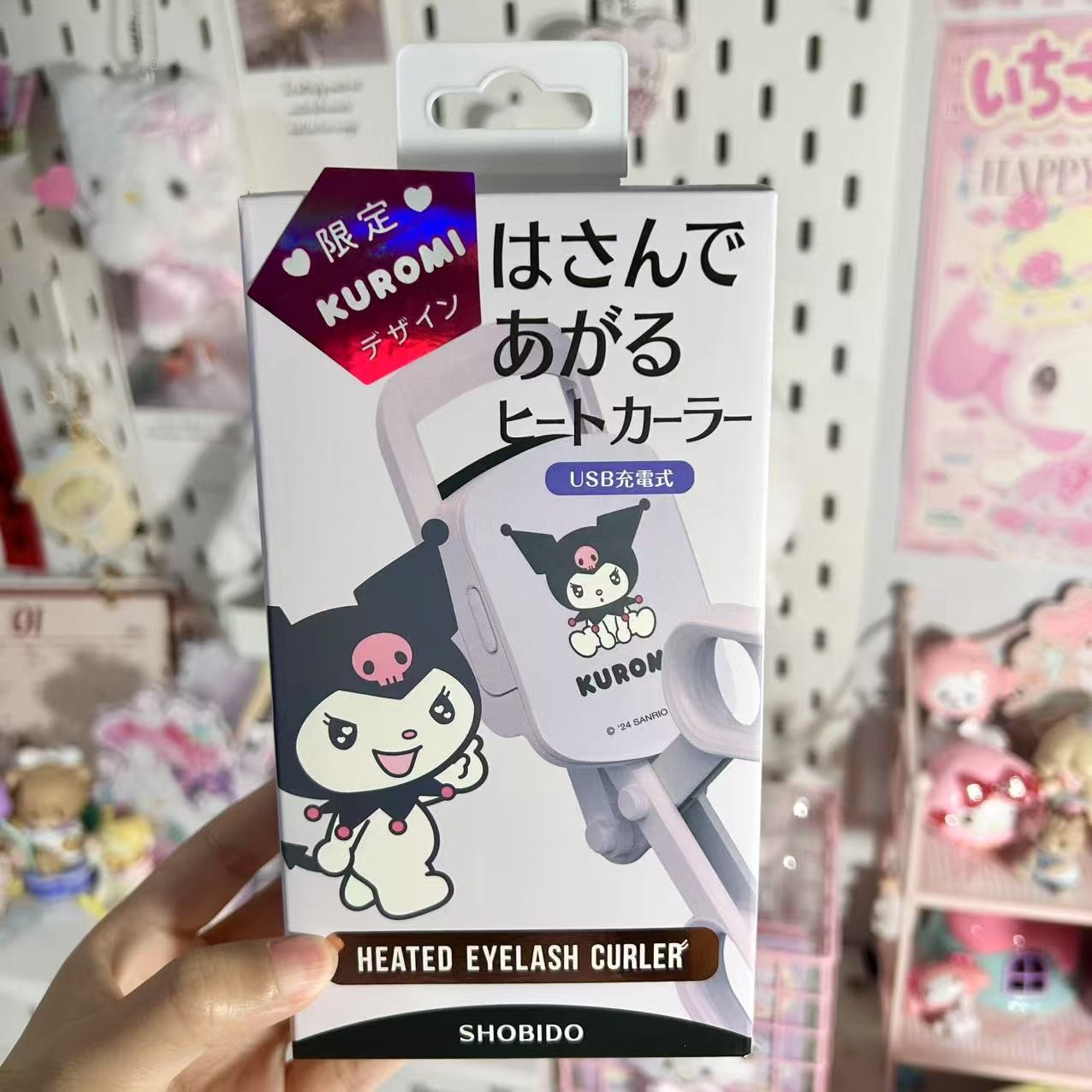 Shobido x Kuromi Exclusive Electric Eyelash Curler (Type-C)