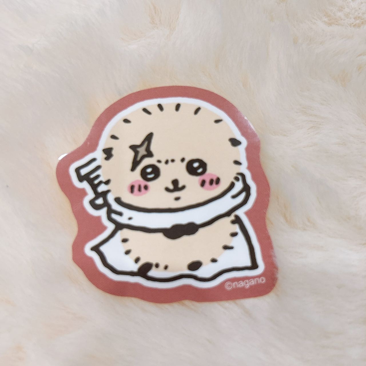 Chiikawa Self-Mocking Bear Sticker