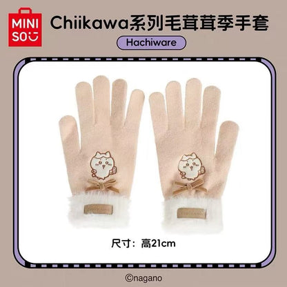 MINISO x Chiikawa Winter Gloves