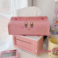 Kirby Embroidered Tissue Box Cover