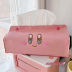 Kirby Embroidered Tissue Box Cover