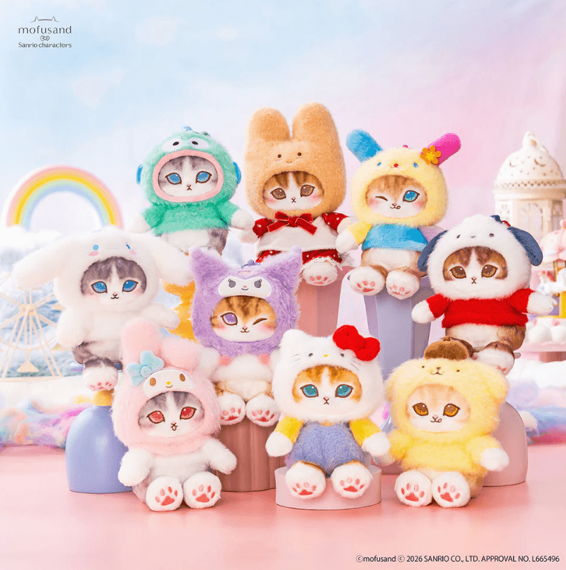 Mofusand x Sanrio Collaboration Mascot 2026