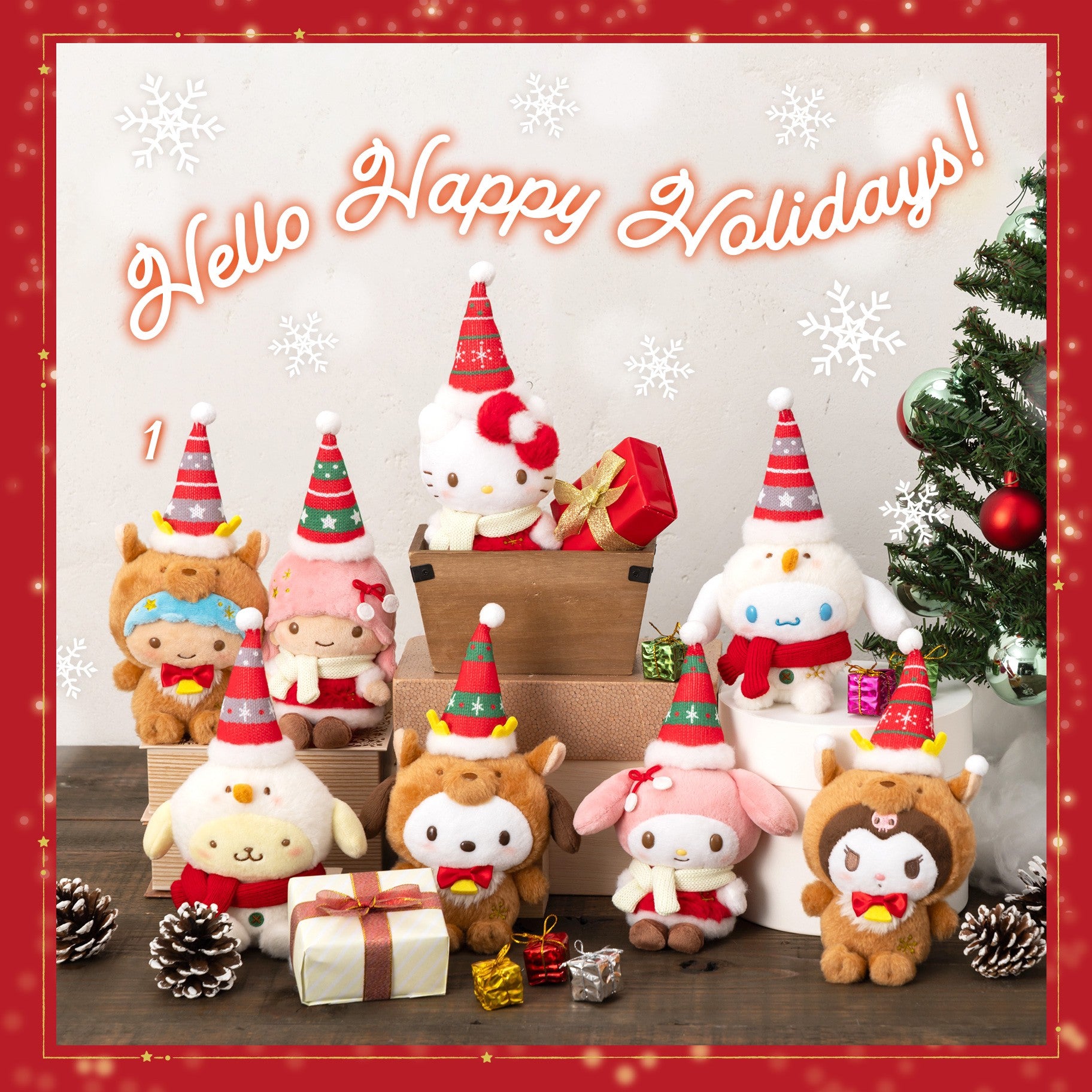 Sanrio Christmas Mascot 2024