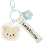 Rilakkuma Flower Keychain