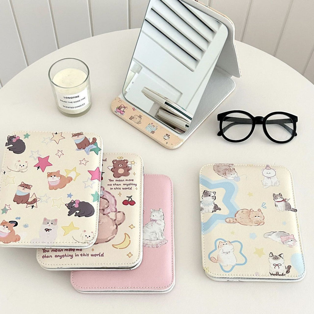 Cute Folding Mirror