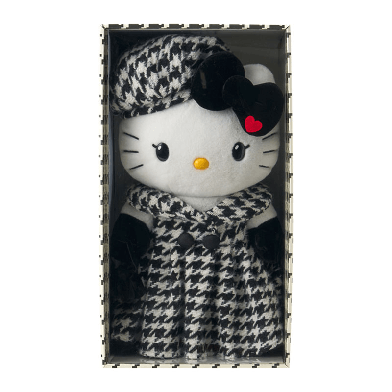 Houndstooth Hello Kitty Birthday Commemorative Plush 2025