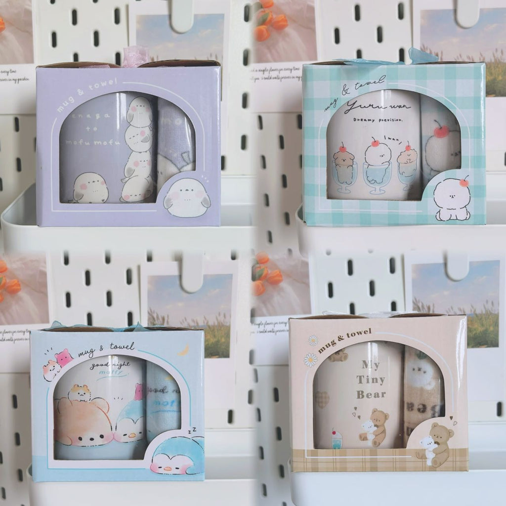 Cute Cup & Towel Gift Set
