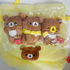 Rilakkuma Honey Series Chairoikoguma Mini Plush Set of 3
