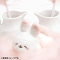 San-X Cotton Candy Bunny Lying Down Beanbag Plush