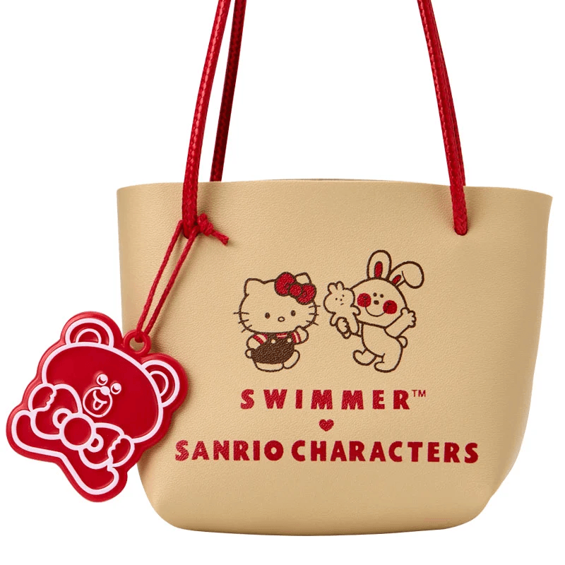 Sanrio x Swimmer Collab Plush Bag