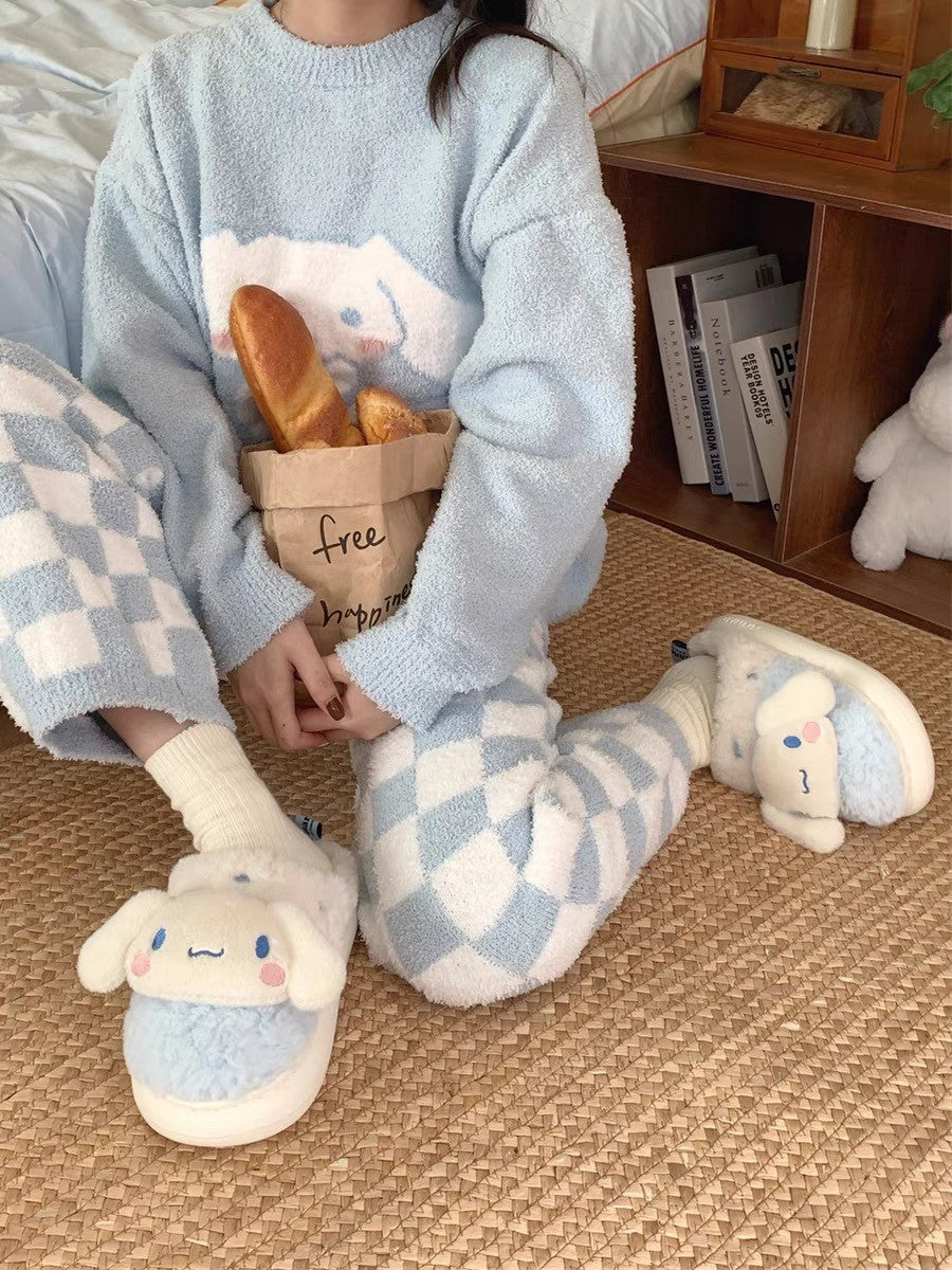 Cinnamoroll Plush Slippers