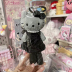NIC Black & Gray Long-Legged Hello Kitty Mascot