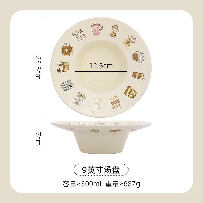 Linggu Afternoon Tea Bowls & Plates