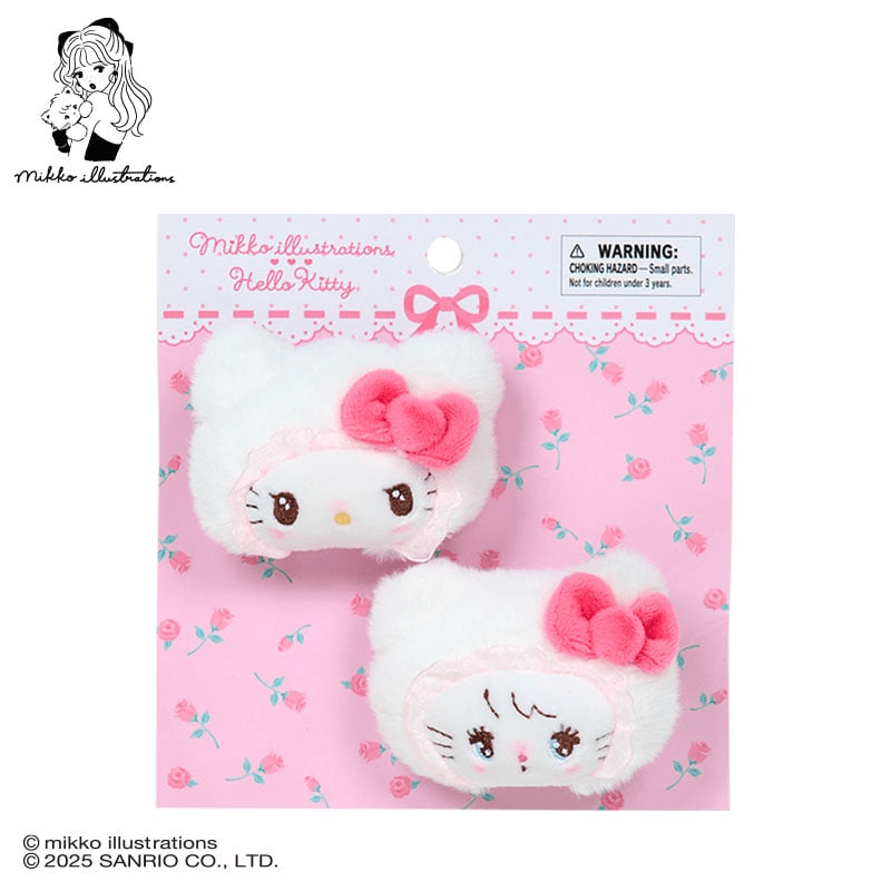 Mikko x Sanrio Plush Hair Clip
