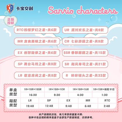 Sanrio Characters Shining Star Mini Card Blind Pack