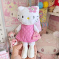 Hello Kitty Long-Legged Pink Pearl Bag Mascot