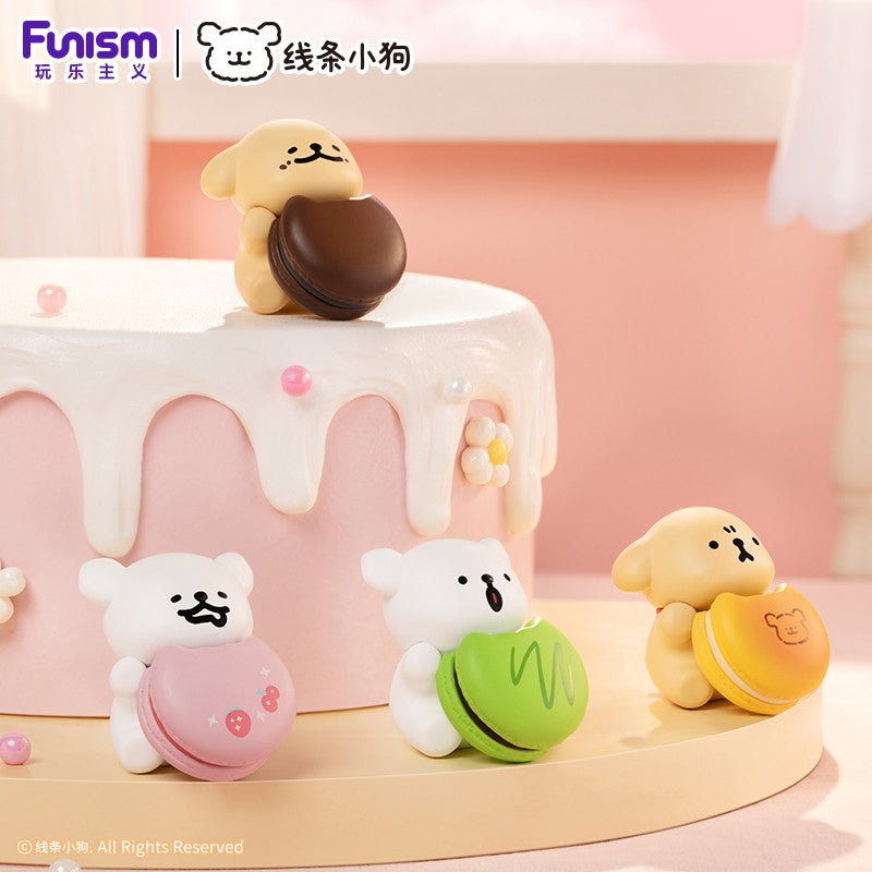 Chiikawa Line Puppy Dessert Shop Dog Head Mini Figure Blind Box