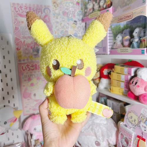 Pokemon Pikachu Peach Plush