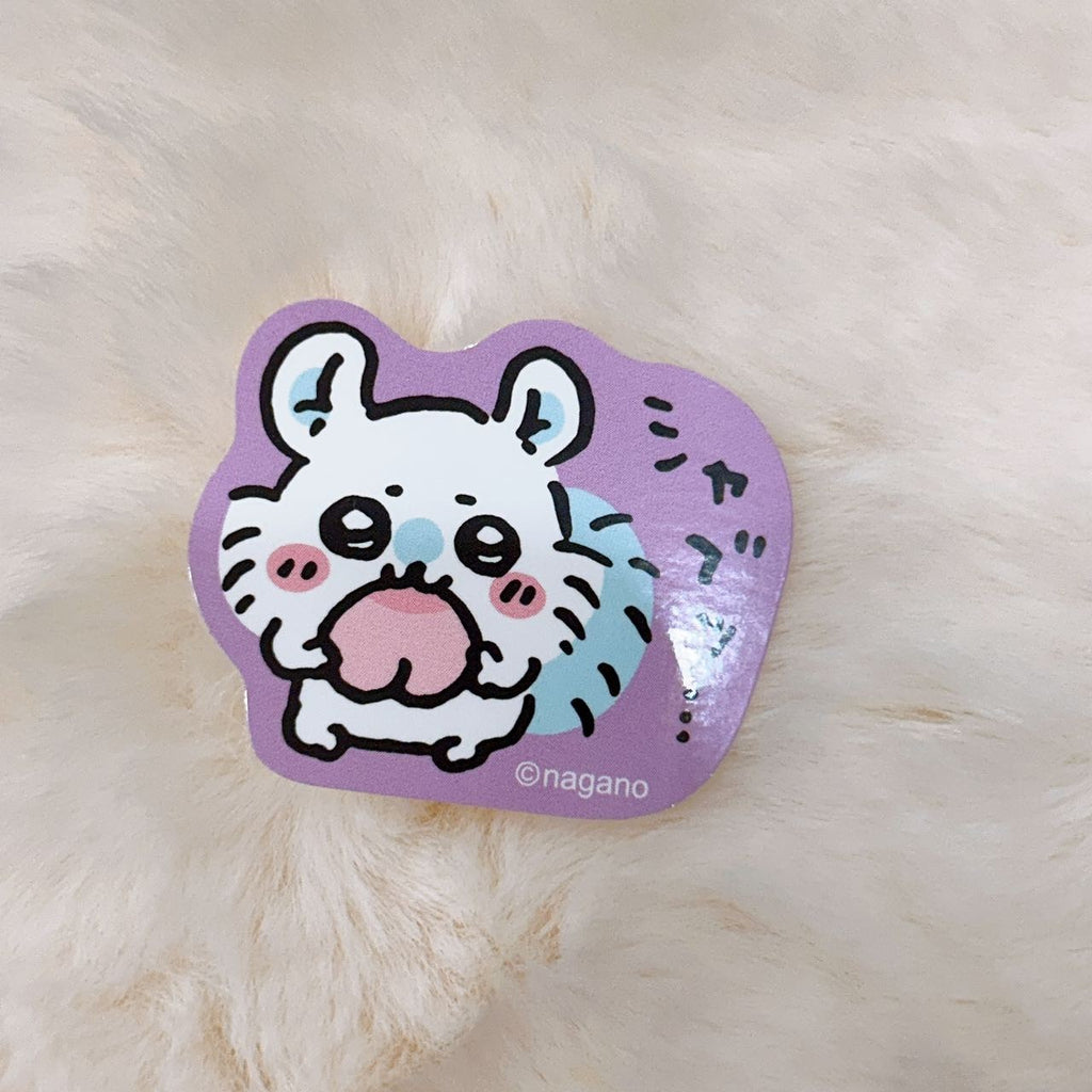Chiikawa Self-Mocking Bear Sticker