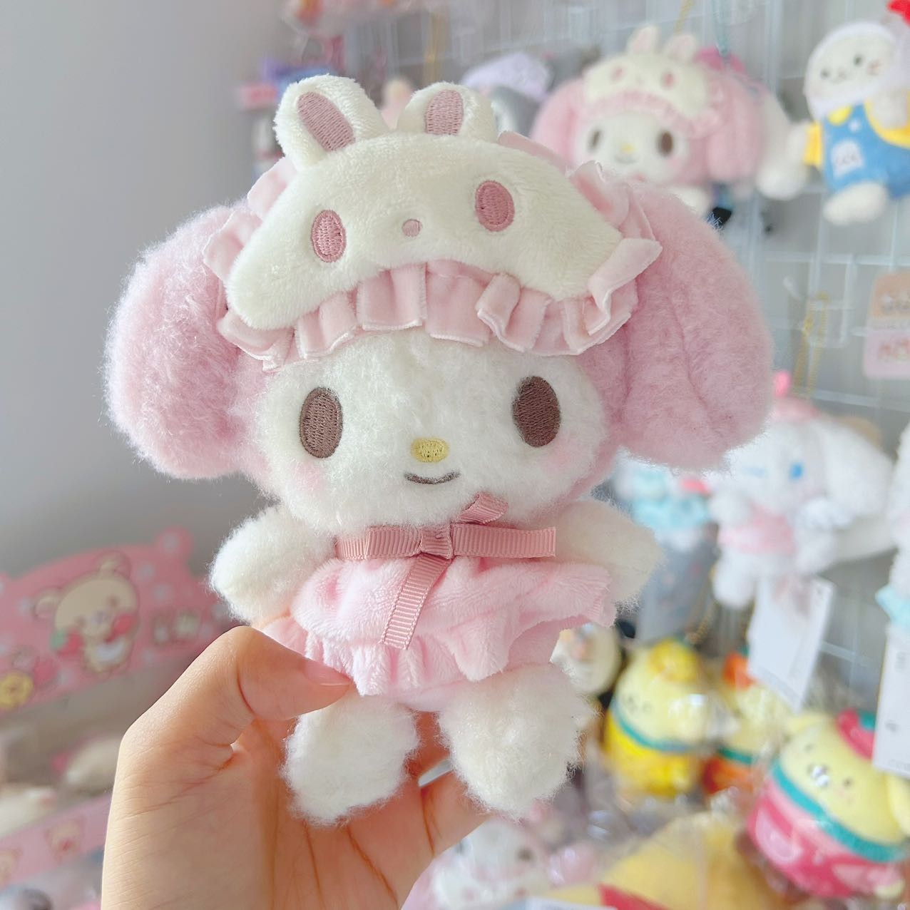 Sanrio My Melody Sleep Mask Mascot 2024