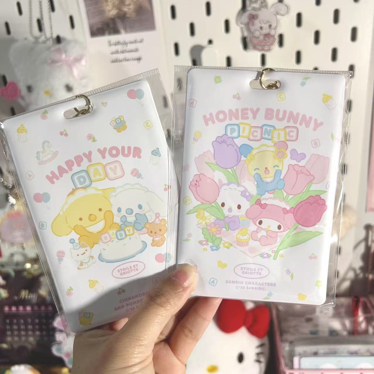 Chibi Sanrio Characters Card Holder