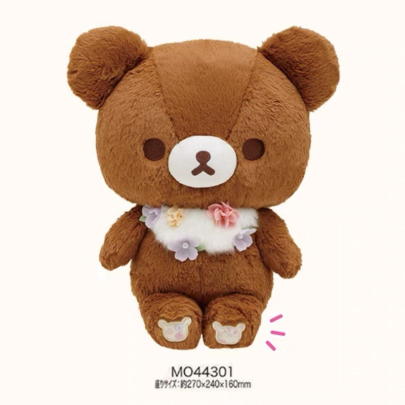 Rilakkuma Flower Afternoon Tea Series Mascot Plush