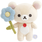 Rilakkuma Flower Plush (Medium)