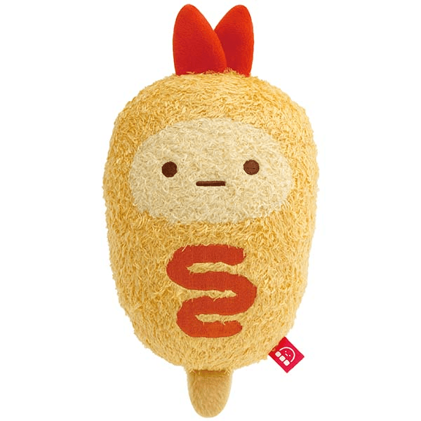 Sumikko Gurashi Hot Dog Fried Shrimp Plush