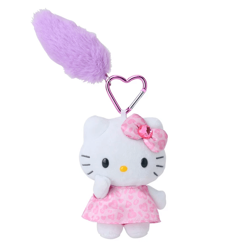 Hello Kitty Pink Leopard Print Mascot