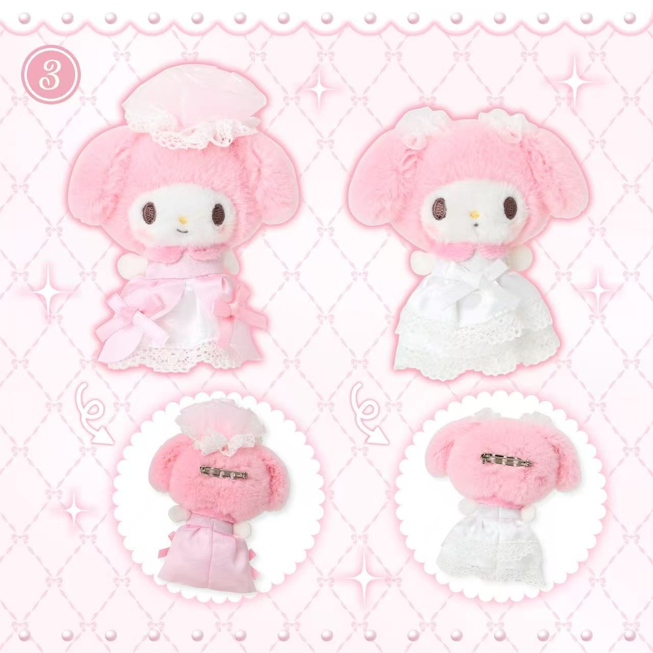 My Melody Birthday Brooch Pin 2026