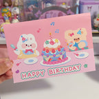 Cute 3D Pop-Up Birthday Card