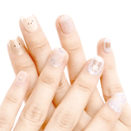 Rilakkuma Floral Nail Stickers