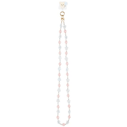 Rilakkuma Flower Phone Strap (Long Crossbody Version)