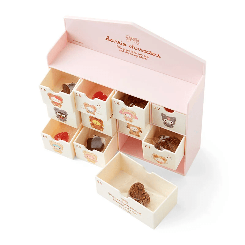 Sanrio Christmas Advent Calendar Storage Box 2024
