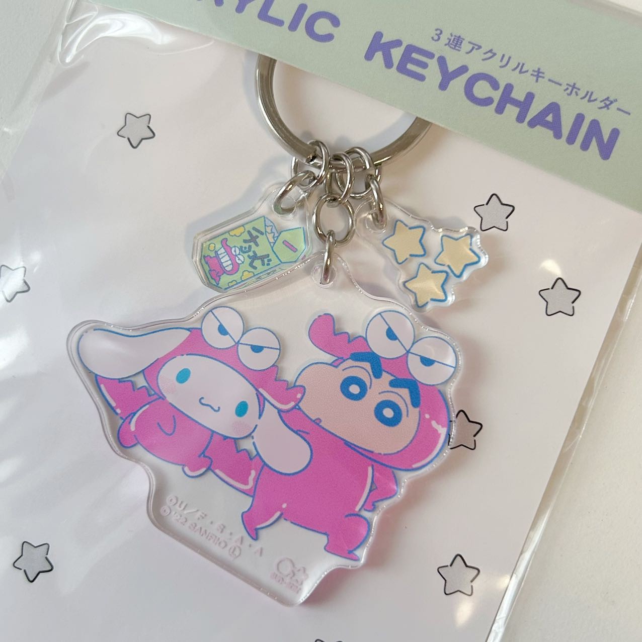 Cinnamoroll x Crayon Shin-chan Acrylic Mascot